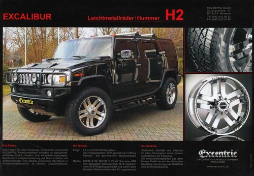 Hummer excalibur felgen - hummer,
